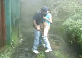 Sinful horny Unexperienced dark haired Girlfriend Provides Her boyfriend With a dt outdoors