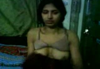 Juicy and Timid Indian Teenager gf can Also Gargle Spunk pump well
