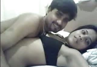 Magnificent Indian teenage Stunner luvs Her Bf On the couch